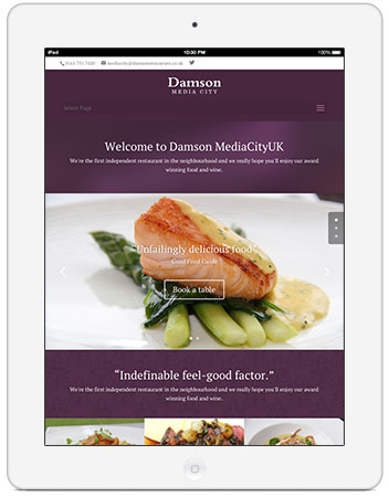Damson Responsive Website Damson Website
