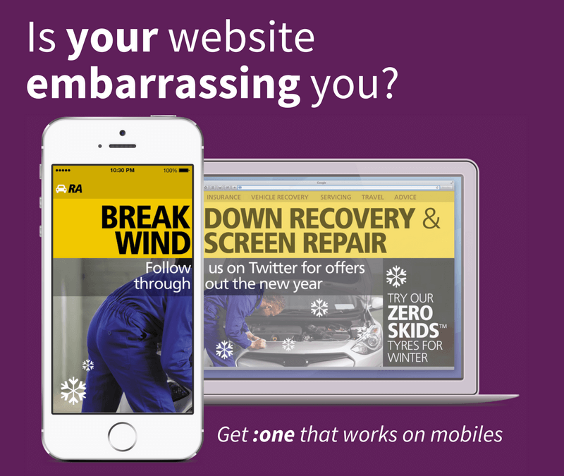 Is your website embarrassing you?